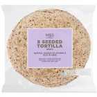 M&S Seeded Tortilla Wraps 8 per pack