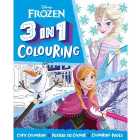 Disney Frozen 3in1 Colouring book