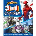 Marvel Spiderman 3in1 colouring book