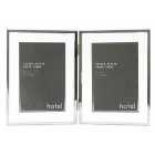 Hotel Silver Mirrored Folding Photo Frame