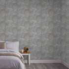 Wilko Easy Tranquil Woodland Grey Wallpaper