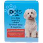 Wilko Worming Tabs Small Dogs & Puppies