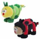 Wilko Bug Characters Dog Toy with Tennis Balls Assorted
