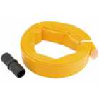 Draper 5m x 32mm Yellow Layflat Hose with Connector