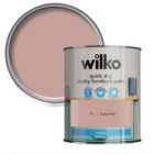 Wilko Quick Dry Dusky Petal Furniture Paint 750ml