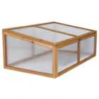 Charles Bentley FSC Cold Frame Small 2 x 3.3 x 1.3ft Greenhouse Box