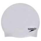 Speedo Moulded Silicone Cap (chrome, Adult)
