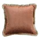 Ombre Velvet Cushion Burnt Orange 450x450mm