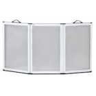 Aidapt Portascreen 3 Panel Shower Guard - White & Clear