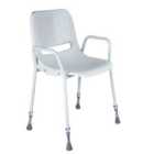 Aidapt Milton Stackable Portable Shower Chair - White
