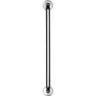 Croydex Straight 60cm Stainless Steel Grab Bar - Chrome