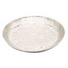 Green Decore Crackled Textured Nickle Aluminum Tray 26 Cm Round