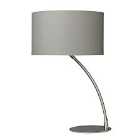 Village At Home Curve Table Lamp - Grey