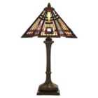 Classic Craftsman 2 Light Table Lamp