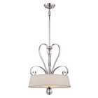 Madison Manor 4 Light Pendant Imperial Silver