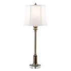Stateroom 1 Light Buffet Lamp Bali Brass