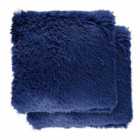 Emma Barclay Doux Super Soft Cushion (pair) Cover In Navy Blue