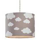 Village At Home Cloudy Day Light Shade - Taupe