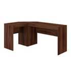 Chester Oak L-shaped Corner Desk