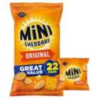 Jacob's Mini Cheddars Original Multipack Snacks 22 per pack