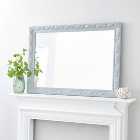 Traditional Rectangle Overmantel Wall Mirror
