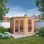 Mercia Premium Corner Timber Summerhouse - 8 x 8ft