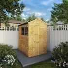 Mercia Shiplap Apex Timber Shed - 6 x 4ft