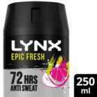 Lynx Epic Fresh Anti Perspirant 250ml