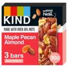 KIND Maple Pecan Almond Snack Bars Multipack 3 x 30g