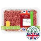 Morrisons British Beef 12% Fat Mince 750g