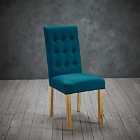 LPD Furniture Set Of 2 Roma Dining Chairs Teal