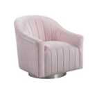 LPD Furniture Tiffany Swivel Chair Pink