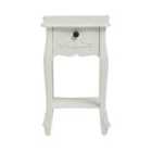 LPD Furniture Antoinette 1 Drawer Nightstand White