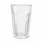 Bredemeijer Set Of 2 Double Walled Glass Latte Cup 280Ml