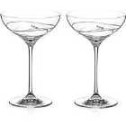 Soho Collection Champagne Saucers Set Of 2