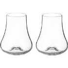 Auris Collection Stemless Rum & Whicky Taster Glasses Set Of 2