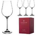 Auris Collection White Wine Glasses Set Of 4