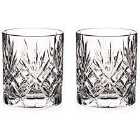Diamante Home Chatsworth Collection Whisky Tumblers Set Of 2