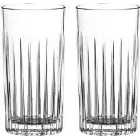 Diamante Home Broadway Collection Hi Ball Tumblers Set Of 2