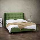 LPD Furniture Sloane Double Bed Green