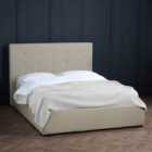 LPD Furniture Lucca Double Bed Beige