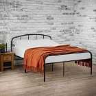 LPD Furniture Milton Double Bed Black