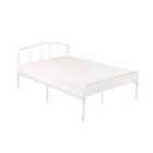 LPD Furniture Milton Small Double Bed White