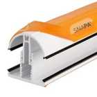 Snapa Lean-to Bar Top Cap White 2.5m