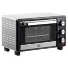 HOMCOM 800-083V70 1400W 16L Mini Countertop Oven - Silver