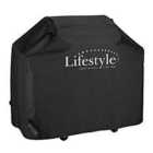Lifestyle Premium 3/4 Burner Hooded Bbq Cover - Black