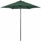 Outsunny 2M Parasol Patio Umbrella Outdoor Sun Shade With 6 Ribs - Green