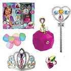 Jewel Secrets Princess Glam Set Customize Your Own Tiara, Wand And Bracelet 4Y+