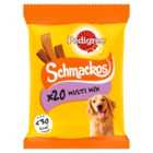 Pedigree Schmackos Adult Dog Treats Meat Mix 20 x 8g