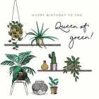 Alice Scott Queen Of Green Birthday Card